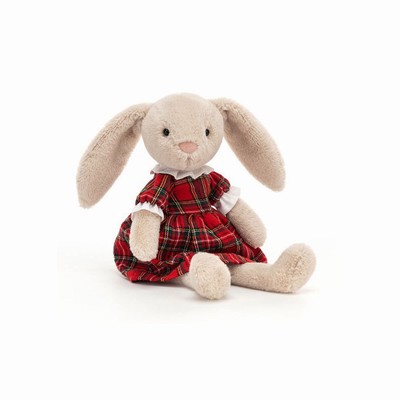 Jellycat Lottie Tartan Bunnies UK | 63578CPQA